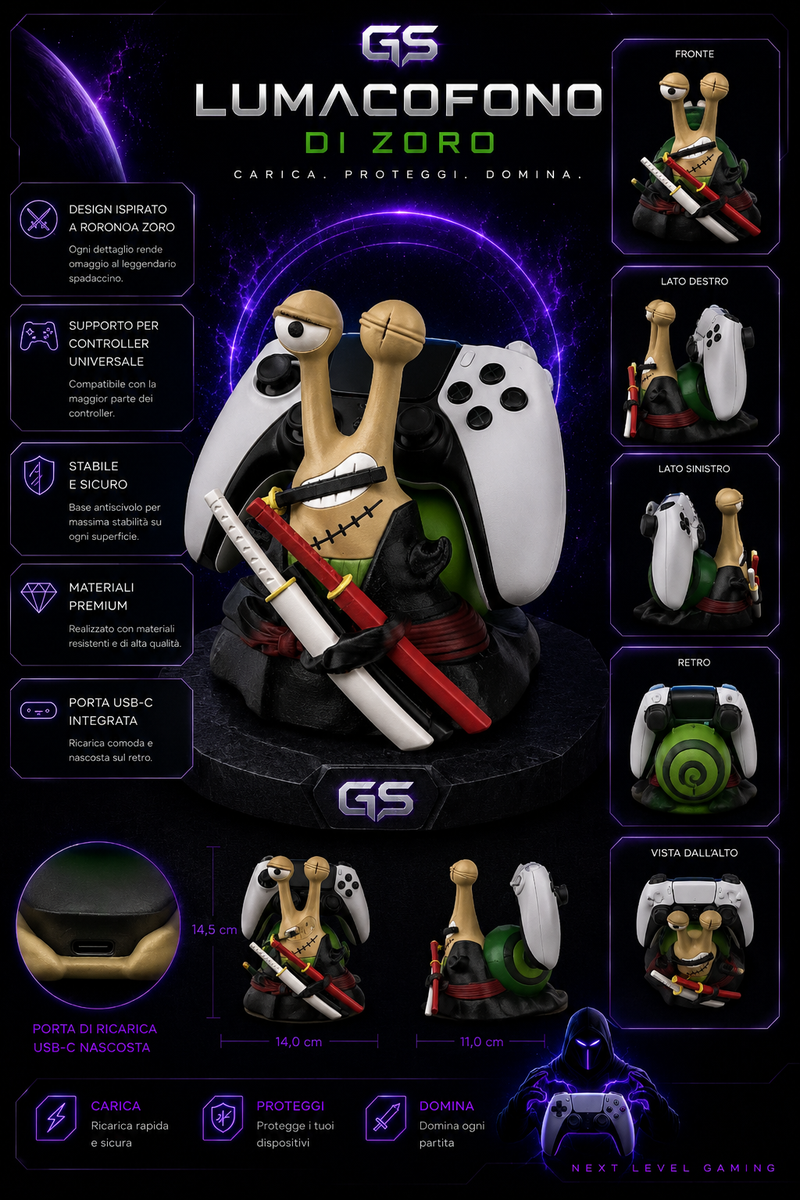Docking Station PS5/XBOX -  ZORO